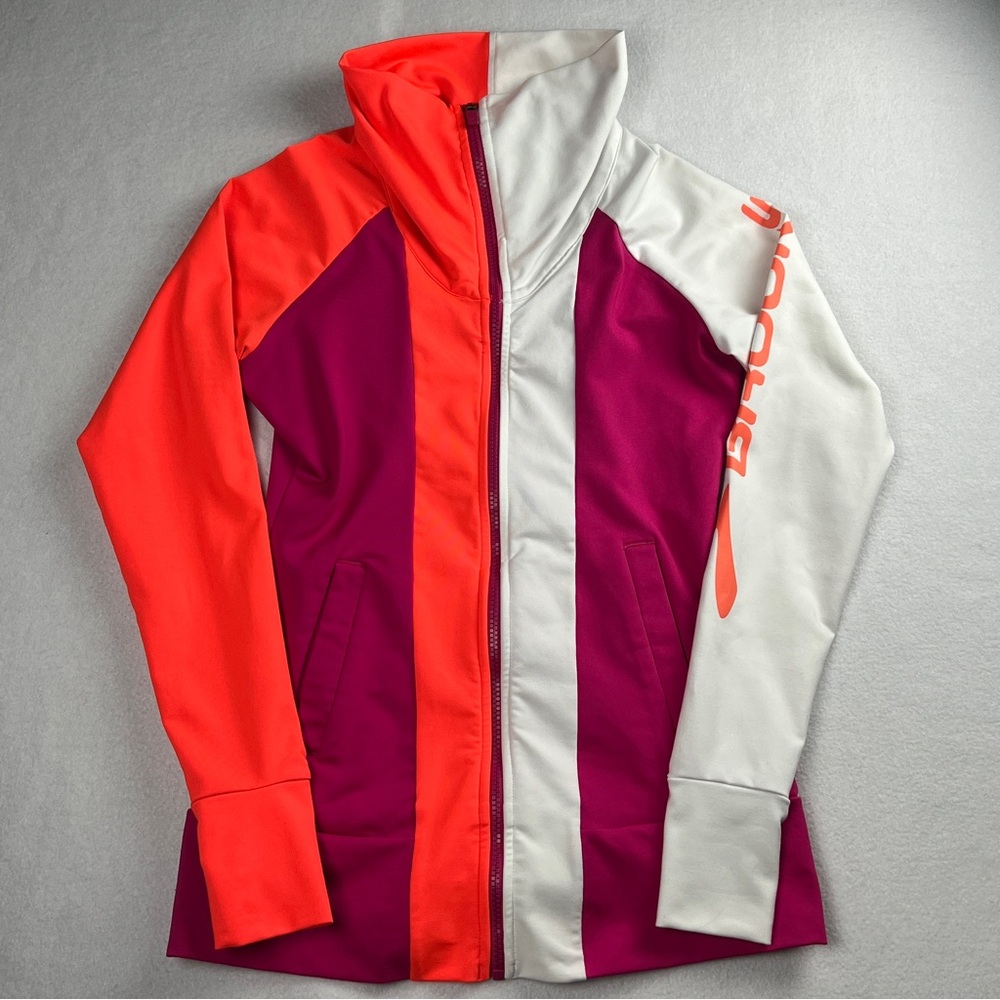 Brooks Women’s Equilibrium Technology Wind &Water Resistant Running Jacket Small